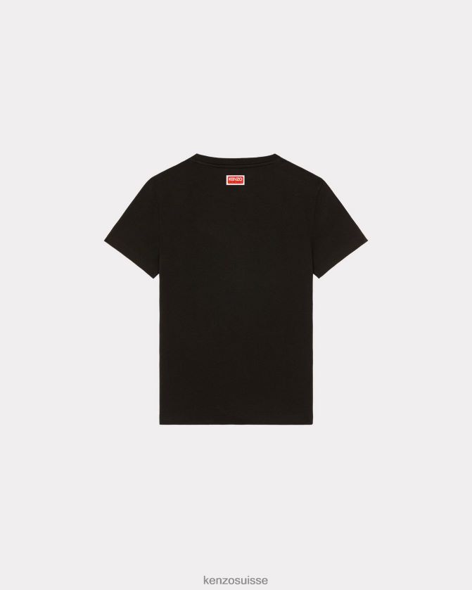 Kenzo t-shirt tigre de Varsity Jungle femmes noir D2804X370 vêtements
