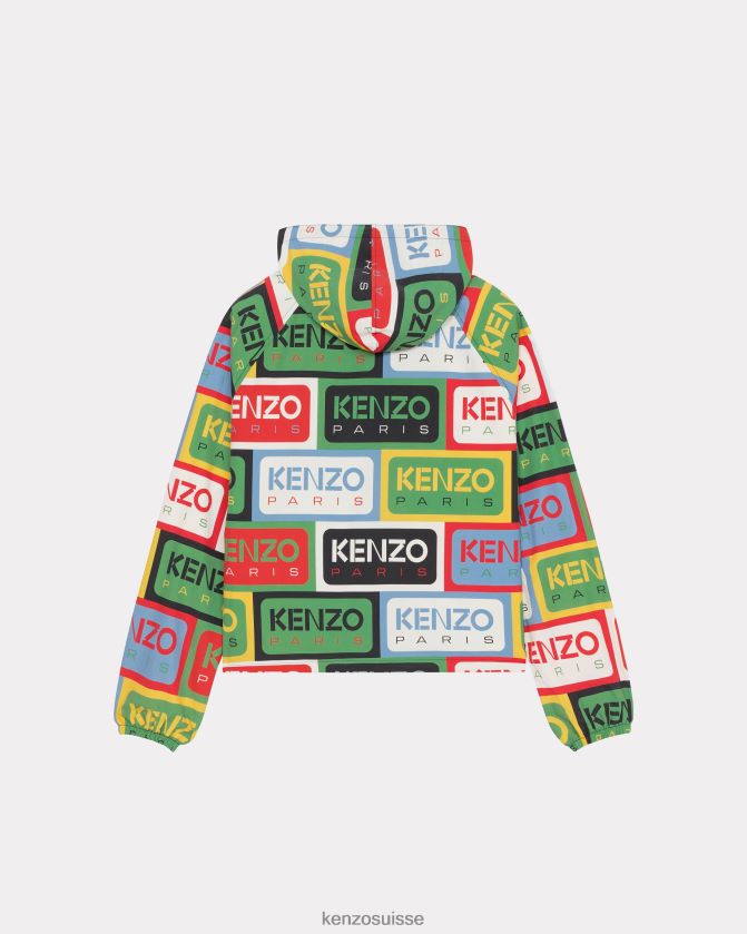 Kenzo coupe-vent des étiquettes femmes multicolore D2804X596 vêtements