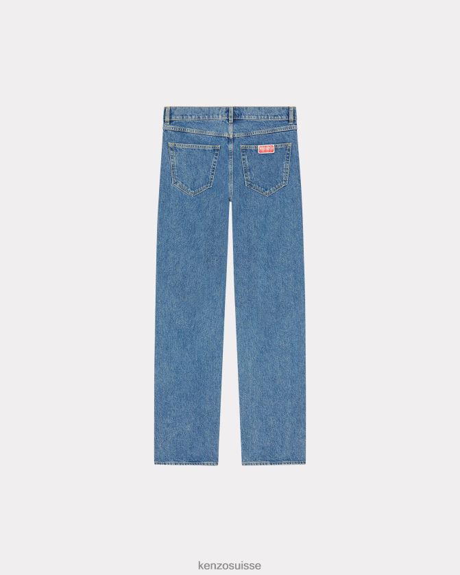 Kenzo jean asagao coupe droite Hommes bleu D2804X41 vêtements