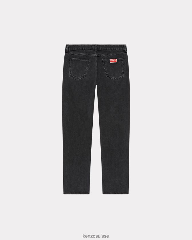 Kenzo jean slim bara Hommes noir D2804X162 vêtements