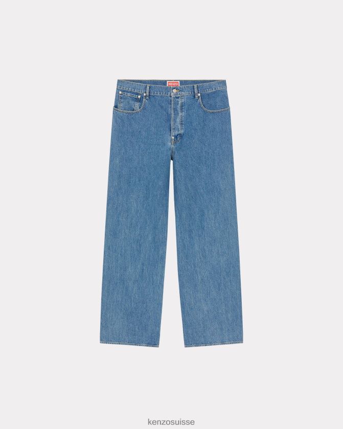 Kenzo suisen jean coupe décontractée Hommes bleu D2804X167 vêtements
