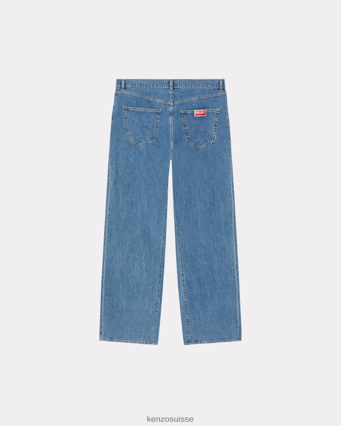 Kenzo suisen jean coupe décontractée Hommes bleu D2804X167 vêtements