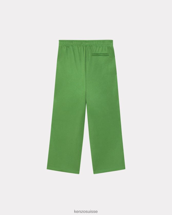 Kenzo joggers universitaires Hommes herbe verte D2804X337 vêtements