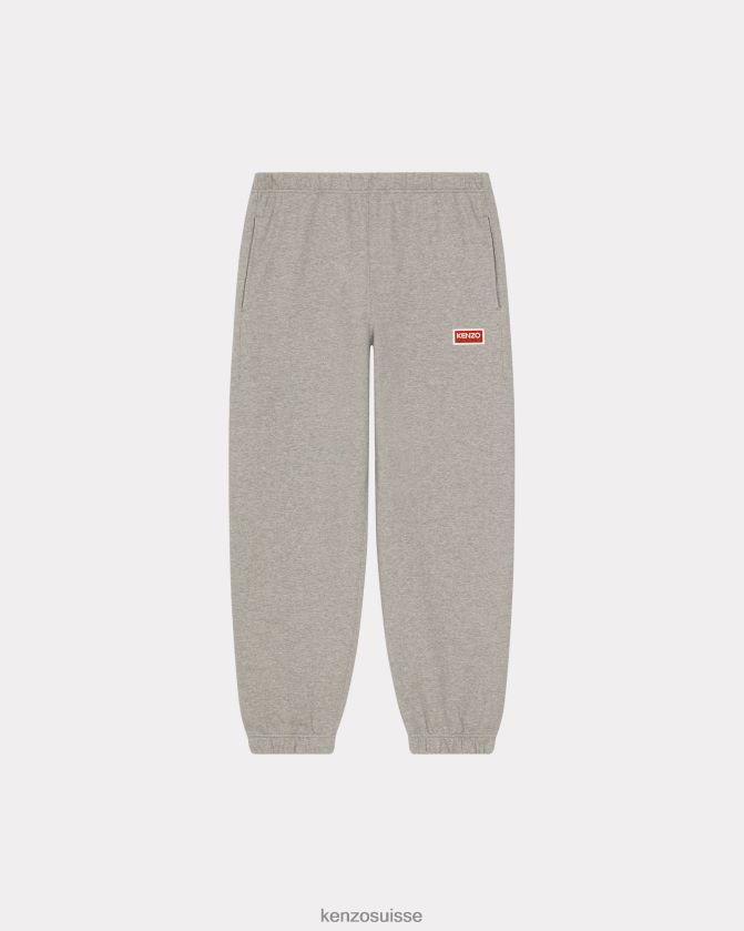 Kenzo pantalon de jogging paris Hommes gris perle D2804X177 vêtements