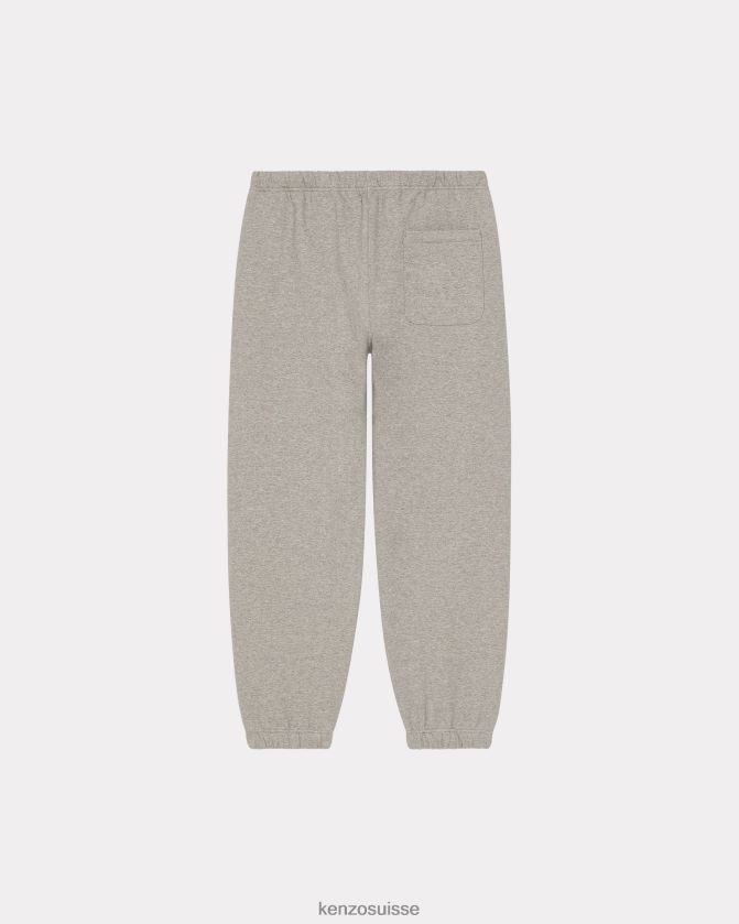 Kenzo pantalon de jogging paris Hommes gris perle D2804X177 vêtements