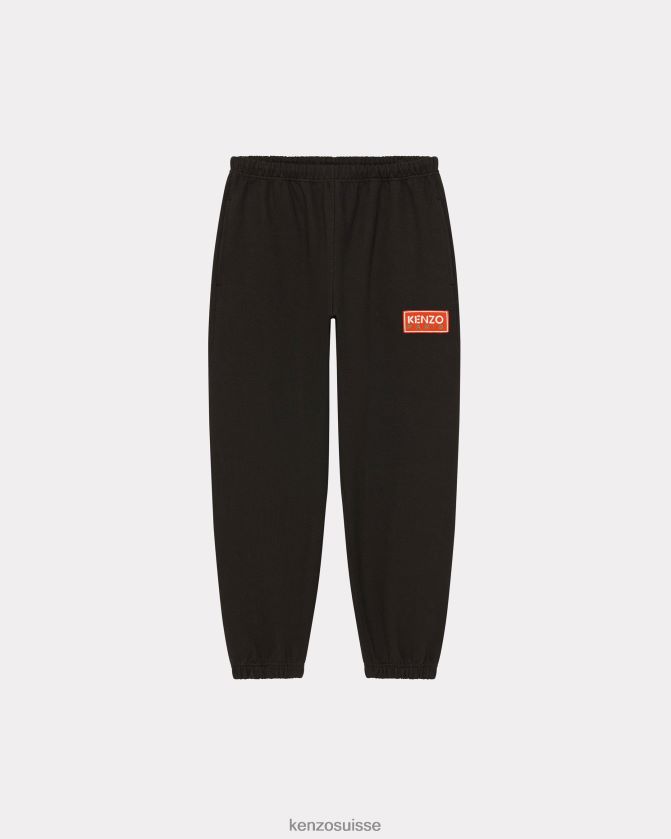 Kenzo pantalon de jogging paris Hommes noir D2804X232 vêtements