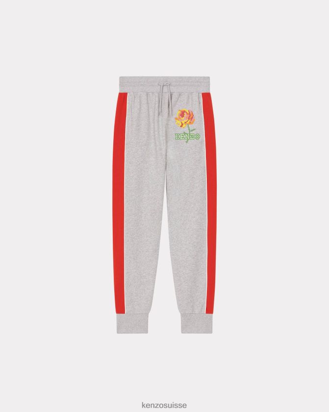 Kenzo pantalon de jogging pixel Hommes gris perle D2804X262 vêtements