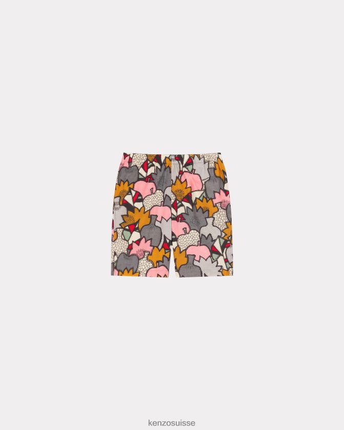 Kenzo short kimono camouflage Hommes multicolore D2804X317 vêtements