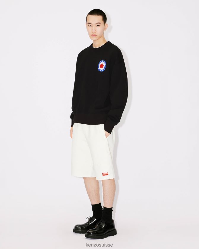 Kenzo short parisien Hommes blanc cassé D2804X182 vêtements