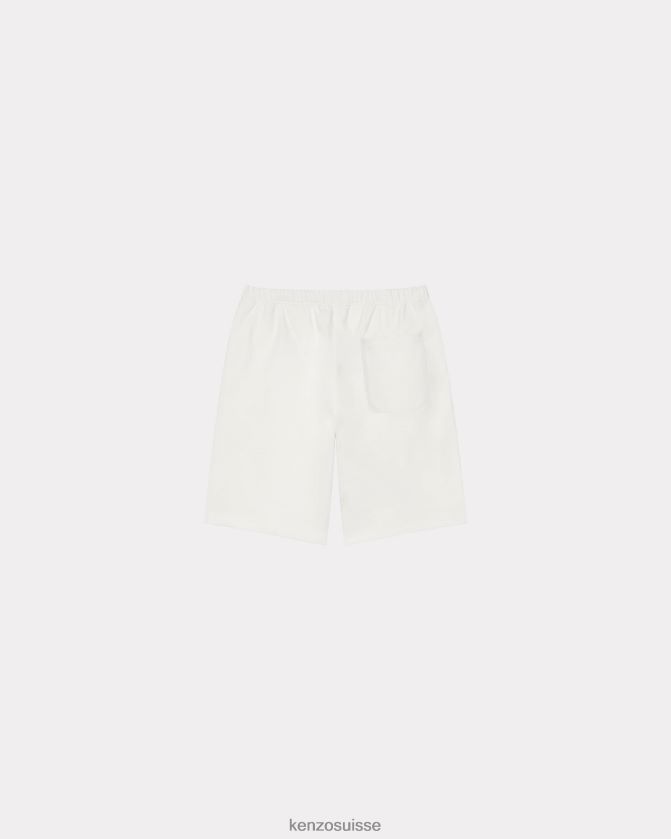 Kenzo short parisien Hommes blanc cassé D2804X182 vêtements