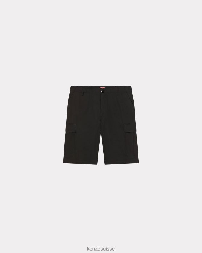 Kenzo shorts cargo Hommes noir D2804X133 vêtements