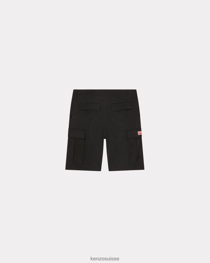 Kenzo shorts cargo Hommes noir D2804X133 vêtements