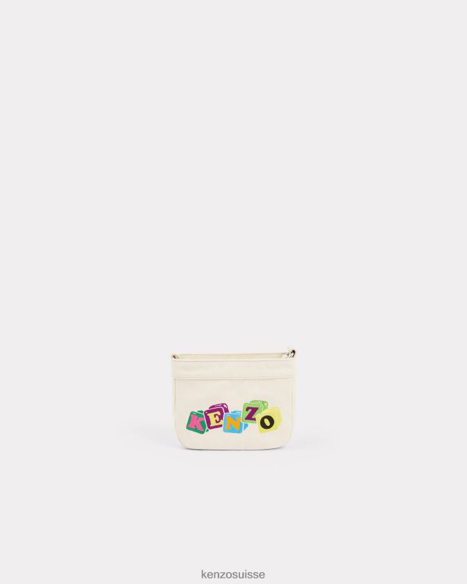 Kenzo petit sac Boké Hommes écru D2804X937 accessoires