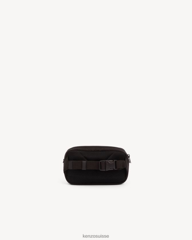 Kenzo sac à bandoulière à écusson Hommes noir D2804X935 accessoires