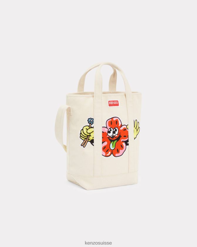 Kenzo sac cabas boke avec bandoulière Hommes écru D2804X912 accessoires