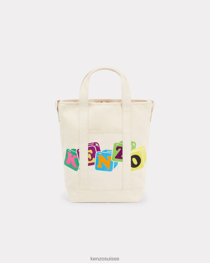 Kenzo sac cabas boke avec bandoulière Hommes écru D2804X912 accessoires