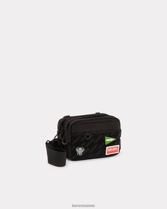 Kenzo sac ceinture jungle Hommes noir D2804X930 accessoires