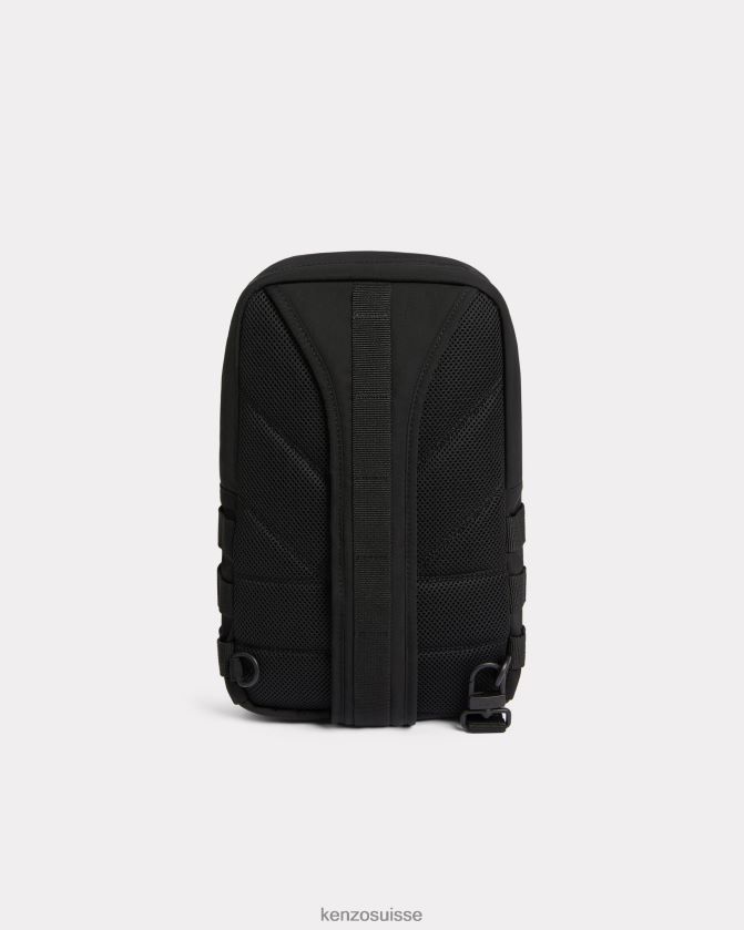 Kenzo sac à dos bandoulière jungle Hommes noir D2804X824 accessoires