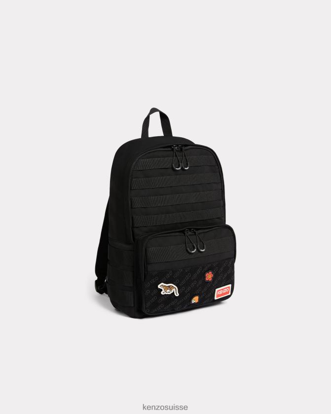 Kenzo sac à dos jungle Hommes noir D2804X807 accessoires