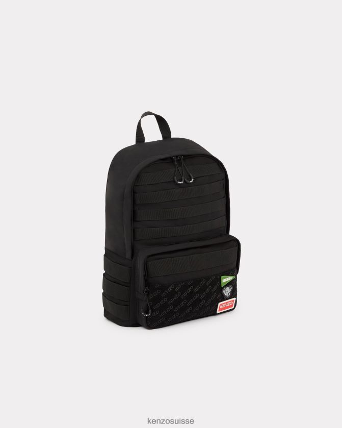 Kenzo sac à dos jungle Hommes noir D2804X893 accessoires