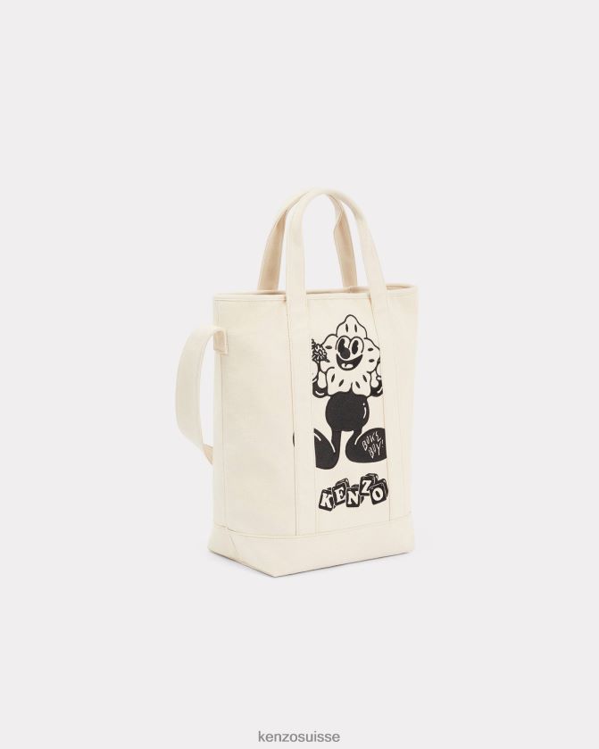 Kenzo sac porté épaule Boké Hommes écru D2804X938 accessoires