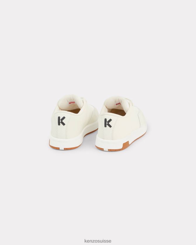 Kenzo baskets à dôme m Hommes blanc cassé D2804X172 guerre à pied