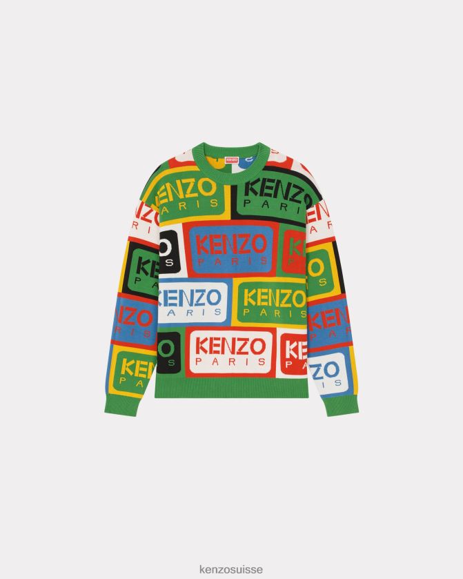 Kenzo pull des étiquettes Hommes multicolore D2804X190 vêtements