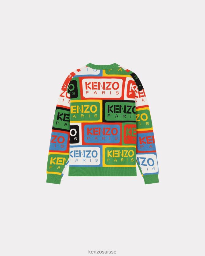 Kenzo pull des étiquettes Hommes multicolore D2804X190 vêtements