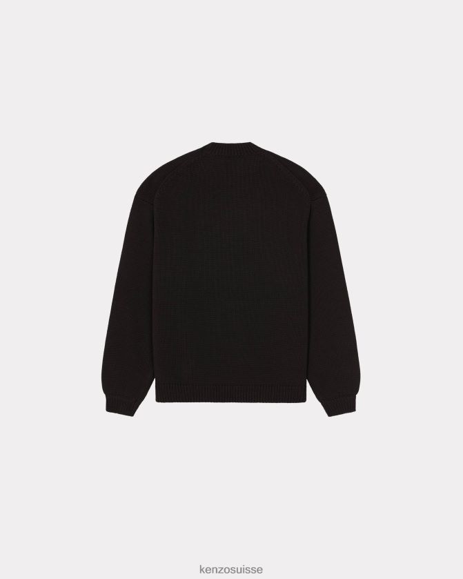 Kenzo pull parisien Hommes noir D2804X152 vêtements