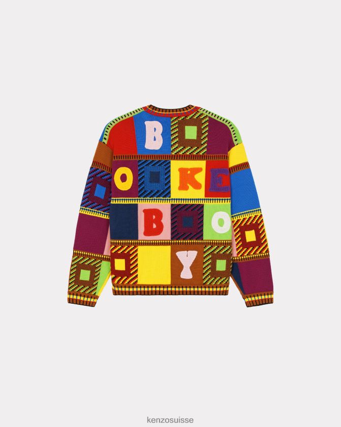 Kenzo pull patchwork boke Hommes multicolore D2804X263 vêtements