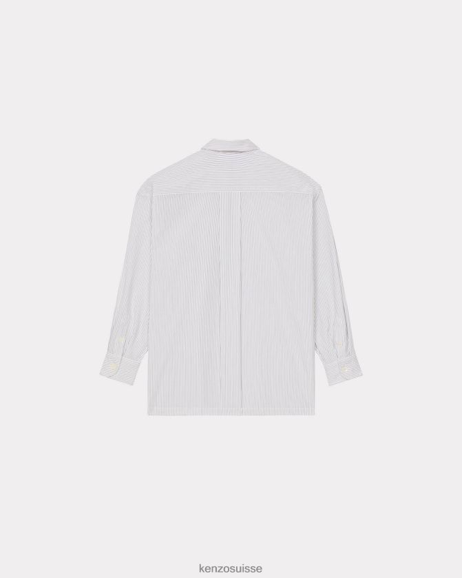 Kenzo chemise oversize à rayures 