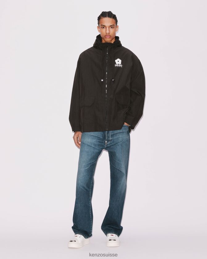 Kenzo coupe-vent boke flower 2.0' Hommes noir D2804X17 vêtements