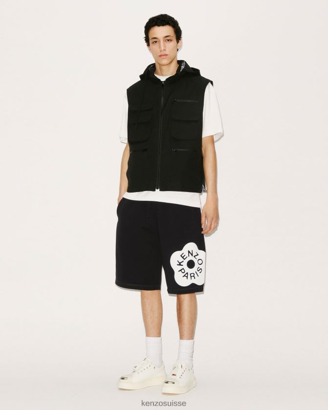Kenzo bodywarmer technique varsity Hommes noir D2804X326 vêtements