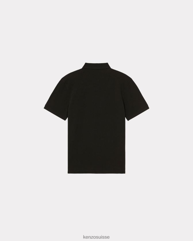 Kenzo polo parisien Hommes noir D2804X94 vêtements
