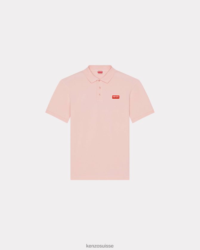 Kenzo polo parisien Hommes rose fané D2804X236 vêtements