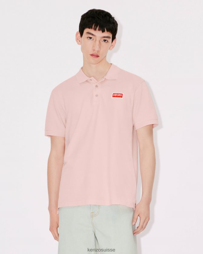Kenzo polo parisien Hommes rose fané D2804X236 vêtements