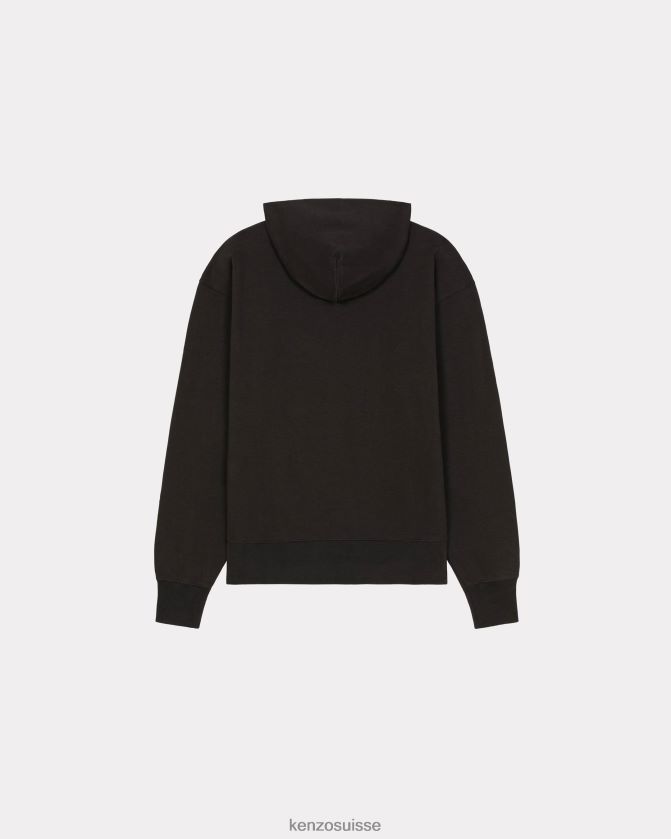 Kenzo sweat à capuche oversize pixel Hommes noir D2804X26 vêtements