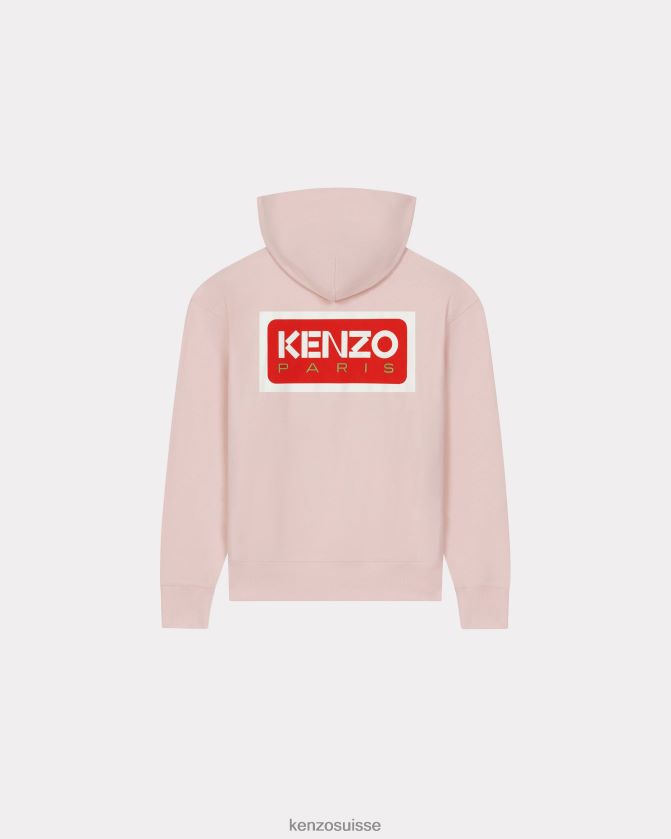 Kenzo sweat oversize à capuche paris Hommes rose fané D2804X183 vêtements