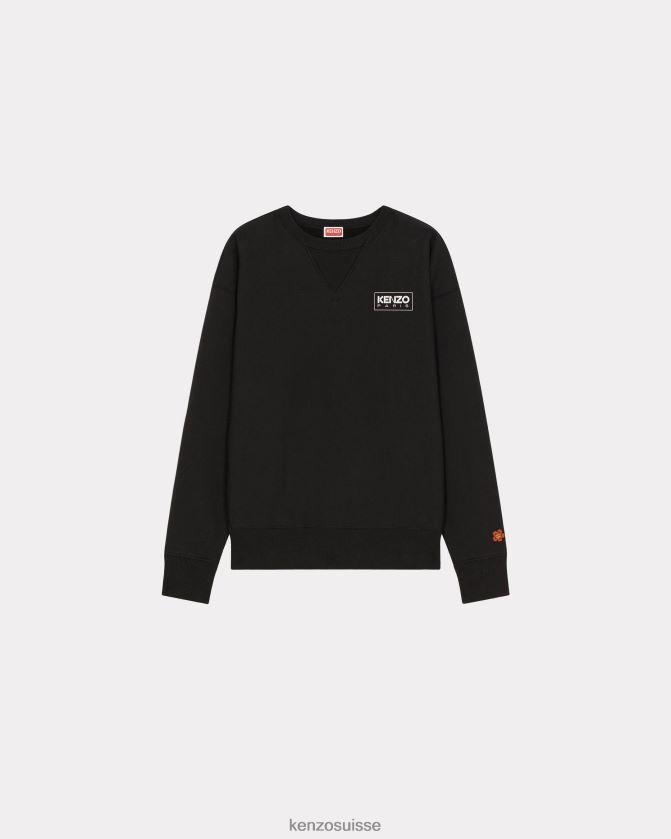 Kenzo sweat oversize paris Hommes noir D2804X42 vêtements