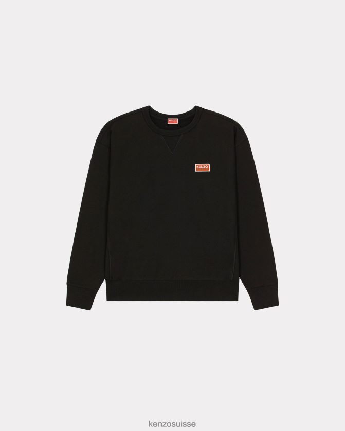 Kenzo sweat oversize paris Hommes noir D2804X78 vêtements