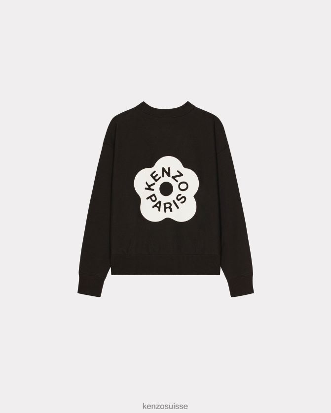 Kenzo sweat-shirt ample fleur de boke 2.0' Hommes noir D2804X18 vêtements