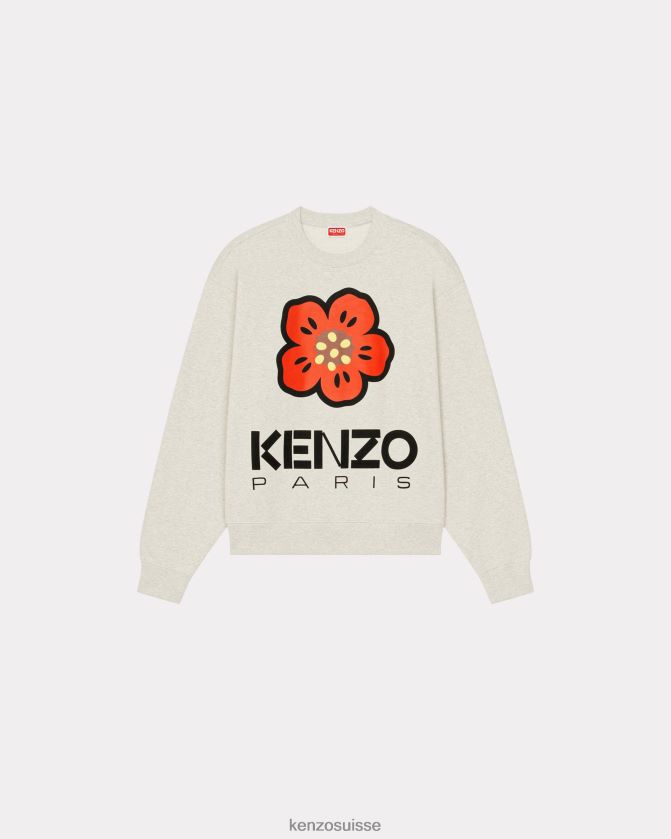 Kenzo sweat-shirt fleur de boke Hommes gris pale D2804X91 vêtements