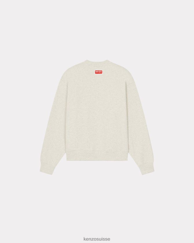 Kenzo sweat-shirt fleur de boke Hommes gris pale D2804X91 vêtements