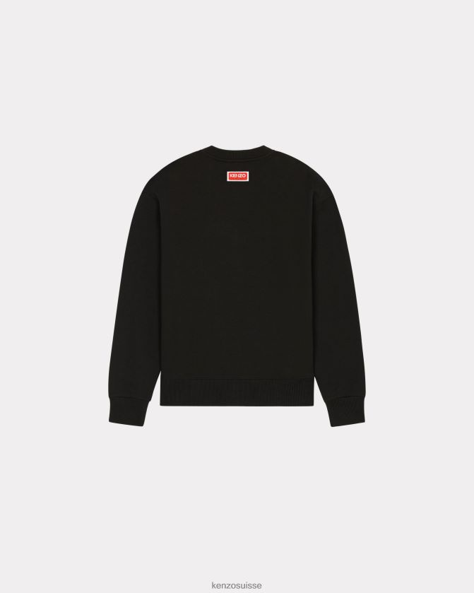 Kenzo sweat tigre varsity jungle Hommes noir D2804X114 vêtements