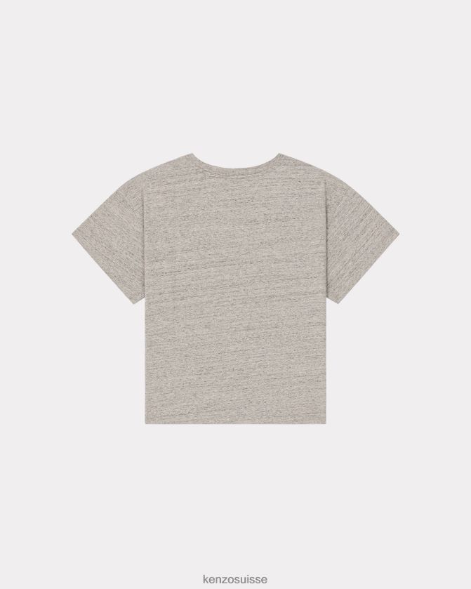 Kenzo t-shirt boxy rue vivienne Hommes gris perle D2804X195 vêtements