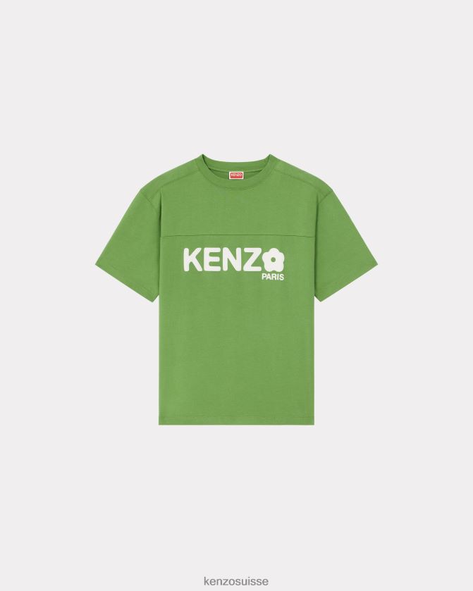 Kenzo t-shirt oversize "boke flower 2.0" Hommes herbe verte D2804X227 vêtements