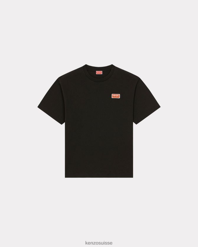 Kenzo t-shirt oversize paris Hommes noir D2804X70 vêtements