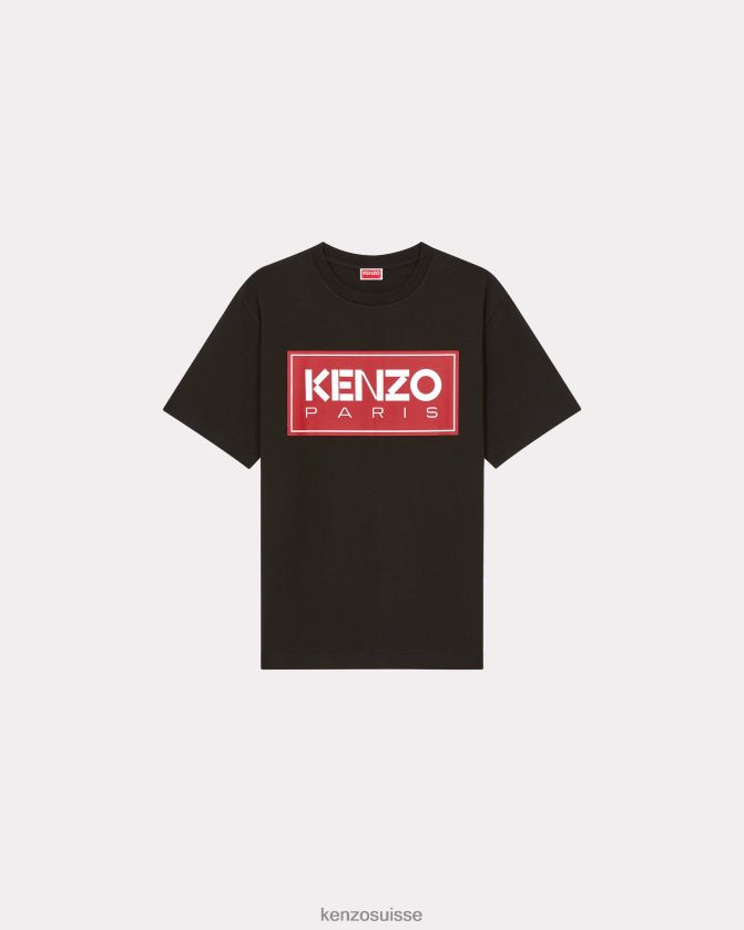 Kenzo t-shirt parisien Hommes noir D2804X155 vêtements