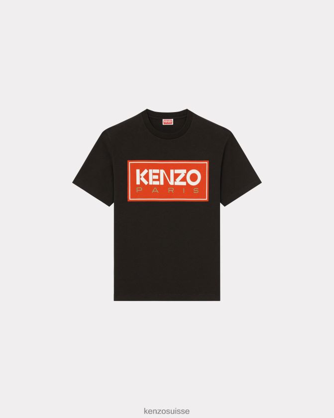 Kenzo t-shirt parisien Hommes noir D2804X179 vêtements