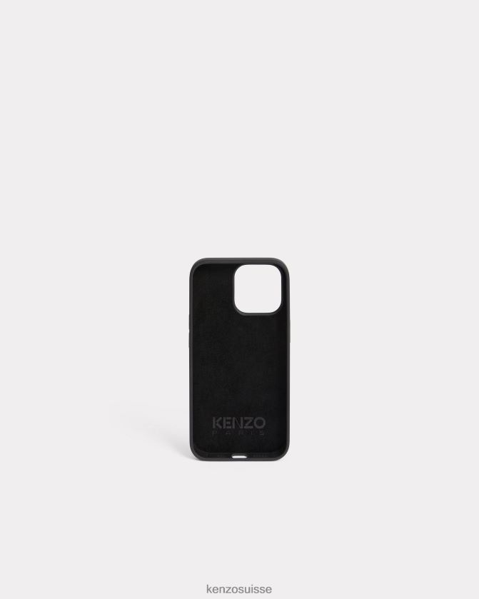 Kenzo coque iphone 13 pro unisexe noir D2804X927 accessoires